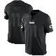 ＃11 Men's Jayden Reed Black Impact Limited Green Bay Packers Jersey