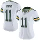 ＃11 Women's Jayden Reed White Limited Green Bay Packers Vapor Untouchable Jersey