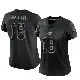 ＃18 Women's Malik Heath Black Limited Green Bay Packers Reflective Jersey