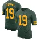 ＃19 Men's Taylor Elgersma Green Limited Green Bay Packers Alternate Vapor Jersey