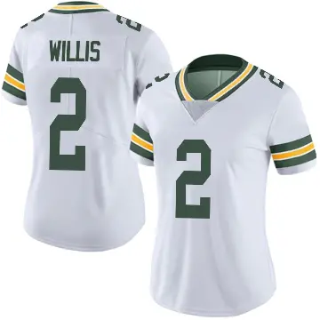＃2 Women's Malik Willis White Limited Green Bay Packers Vapor Untouchable Jersey