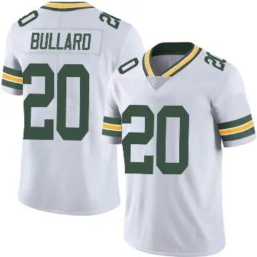 ＃20 Men's Javon Bullard White Limited Green Bay Packers Vapor Untouchable Jersey