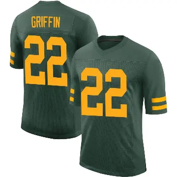 ＃22 Youth Tulu Griffin Green Limited Green Bay Packers Alternate Vapor Jersey