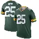 ＃25 Men's Keisean Nixon Green Legend Green Bay Packers Jersey