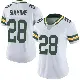 ＃28 Women's Isaiah Simmons White Limited Green Bay Packers Vapor Untouchable Jersey