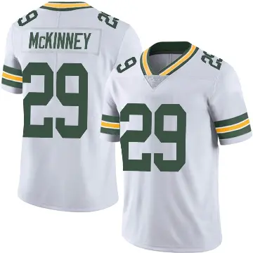 ＃29 Men's Xavier McKinney White Limited Green Bay Packers Vapor Untouchable Jersey