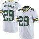 ＃29 Men's Xavier McKinney White Limited Green Bay Packers Vapor Untouchable Jersey