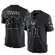 ＃30 Youth Chris Brooks Black Limited Green Bay Packers Reflective Jersey