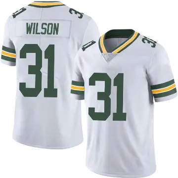 ＃31 Youth Emanuel Wilson White Limited Green Bay Packers Vapor Untouchable Jersey