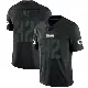 ＃32 Men's Kylin Hill Black Impact Limited Green Bay Packers Jersey