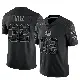 ＃32 Men's Kylin Hill Black Limited Green Bay Packers Reflective Jersey