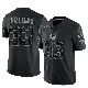 ＃33 Men's Evan Williams Black Limited Green Bay Packers Reflective Jersey