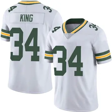 ＃34 Youth Kalen King White Limited Green Bay Packers Vapor Untouchable Jersey