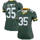 ＃35 Women's Deshaun Fenwick Green Legend Green Bay Packers Jersey