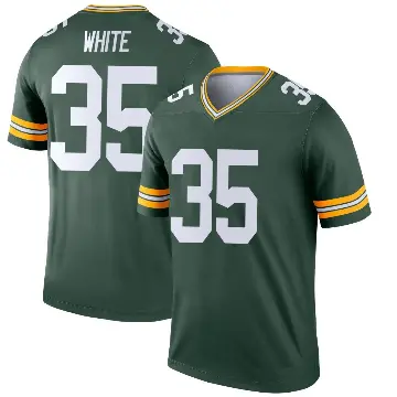 ＃35 Youth Jalen White Green Legend Green Bay Packers Jersey