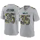 ＃35 Youth Kahzir Brown Gray Game Green Bay Packers Atmosphere Fashion Jersey