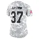 ＃37 Women's Johnathan Baldwin Arctic Camo Limited Green Bay Packers 2024 Salute to Service Jersey