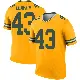 ＃43 Youth Johnny Lumpkin Gold Legend Green Bay Packers Inverted Jersey