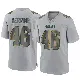 ＃46 Men's Tyron Herring Gray Game Green Bay Packers Atmosphere Fashion Jersey