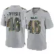 ＃46 Youth Amar Johnson Gray Game Green Bay Packers Atmosphere Fashion Jersey