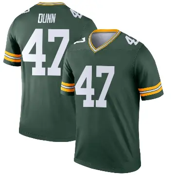 ＃47 Men's Isaiah Dunn Green Legend Green Bay Packers Jersey