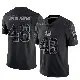 ＃48 Men's Jamon Dumas-Johnson Black Limited Green Bay Packers Reflective Jersey