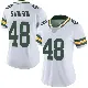＃48 Women's Messiah Swinson White Limited Green Bay Packers Vapor Untouchable Jersey