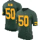 ＃50 Youth A.J. Hawk Green Limited Green Bay Packers Alternate Vapor Jersey