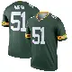 ＃51 Youth Jeremiah Martin Green Legend Green Bay Packers Jersey