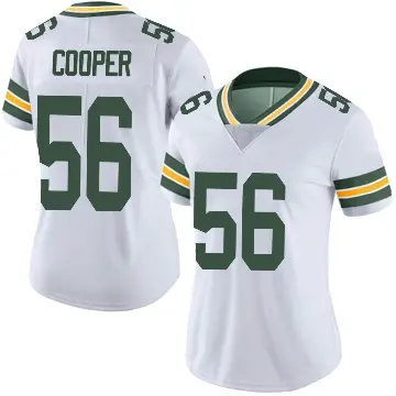 ＃56 Women's Edgerrin Cooper White Limited Green Bay Packers Vapor Untouchable Jersey