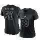 ＃58 Women's Greer Martini Black Limited Green Bay Packers Reflective Jersey
