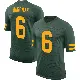 ＃6 Men's Mecole Hardman Green Limited Green Bay Packers Alternate Vapor Jersey