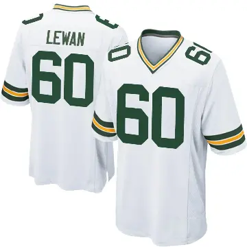 ＃60 Youth Jason Lewan White Game Green Bay Packers Jersey