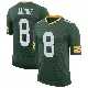 ＃8 Men's Josh Jacobs Green Limited Green Bay Packers Classic Jersey