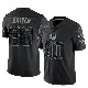 ＃80 Men's Donald Driver Black Limited Green Bay Packers Reflective Jersey