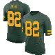 ＃82 Men's Jadon Janke Green Limited Green Bay Packers Alternate Vapor Jersey
