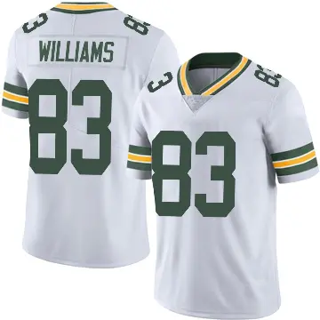＃83 Youth Savion Williams White Limited Green Bay Packers Vapor Untouchable Jersey