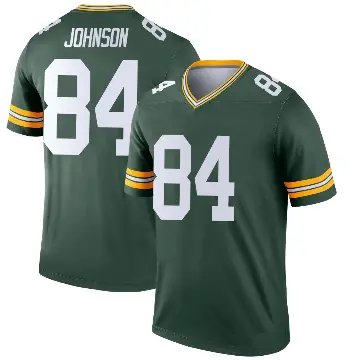 ＃84 Youth Cornelius Johnson Green Legend Green Bay Packers Jersey