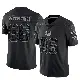 ＃86 Men's John FitzPatrick Black Limited Green Bay Packers Reflective Jersey