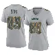 ＃89 Women's Ben Sims Gray Game Green Bay Packers Atmosphere Fashion Jersey