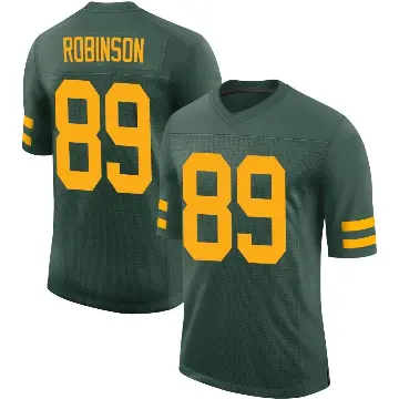＃89 Youth Dave Robinson Green Limited Green Bay Packers Alternate Vapor Jersey