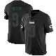 ＃9 Men's Christian Watson Black Impact Limited Green Bay Packers Jersey