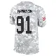 ＃91 Youth Warren Brinson Arctic Camo Limited Green Bay Packers 2024 Salute to Service Jersey