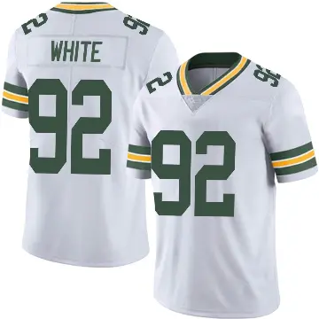 ＃92 Men's Reggie White White Limited Green Bay Packers Vapor Untouchable Jersey
