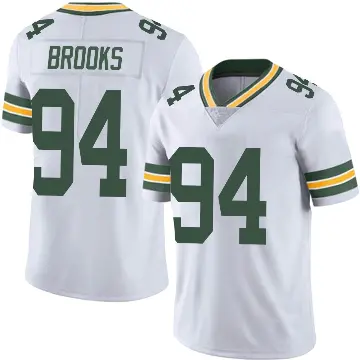 ＃94 Youth Karl Brooks White Limited Green Bay Packers Vapor Untouchable Jersey