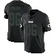 ＃96 Men's Colby Wooden Black Impact Limited Green Bay Packers Jersey