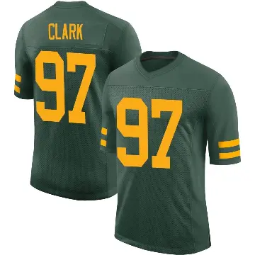 ＃97 Youth Kenny Clark Green Limited Green Bay Packers Alternate Vapor Jersey
